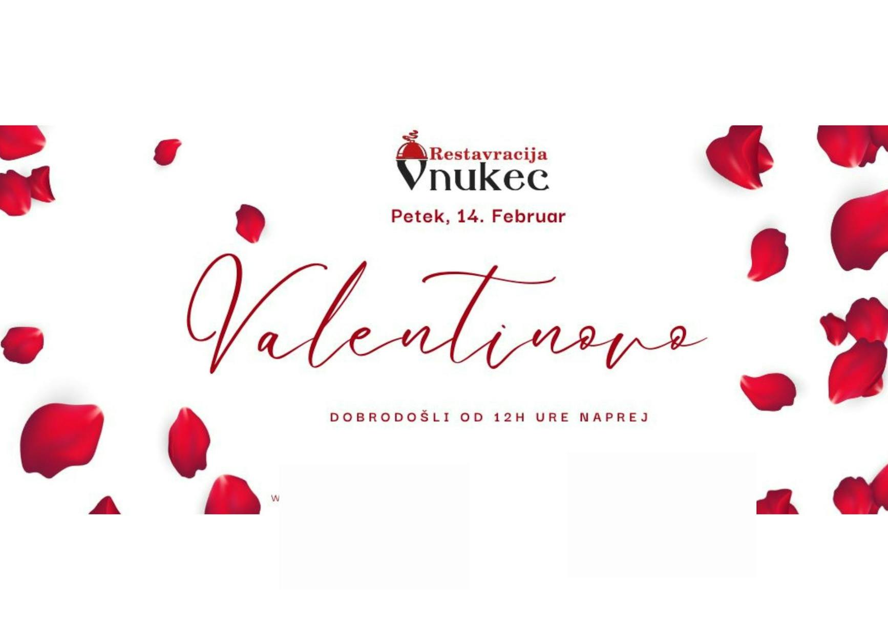 Valentinovo v restavraciji Vnukec